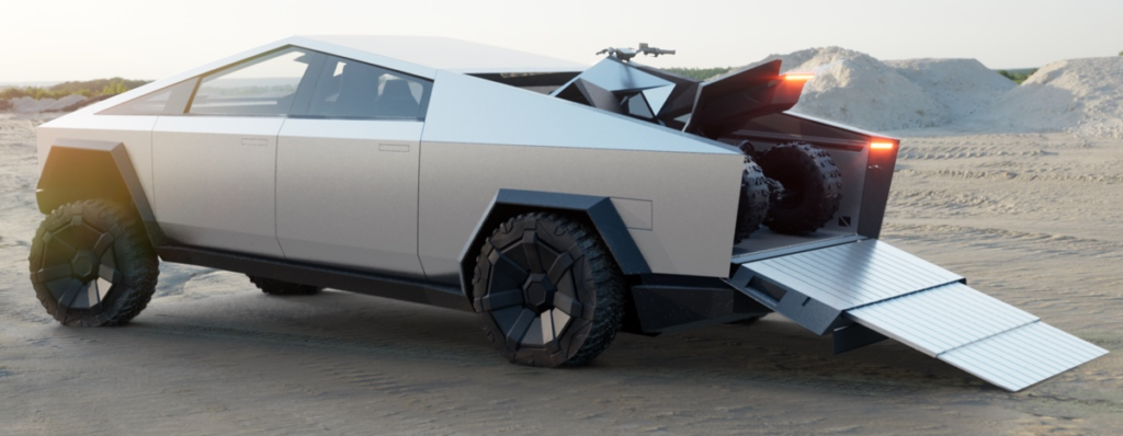 I Want An Ugly Tesla CyberTruck 6 tesla cyber truck atv