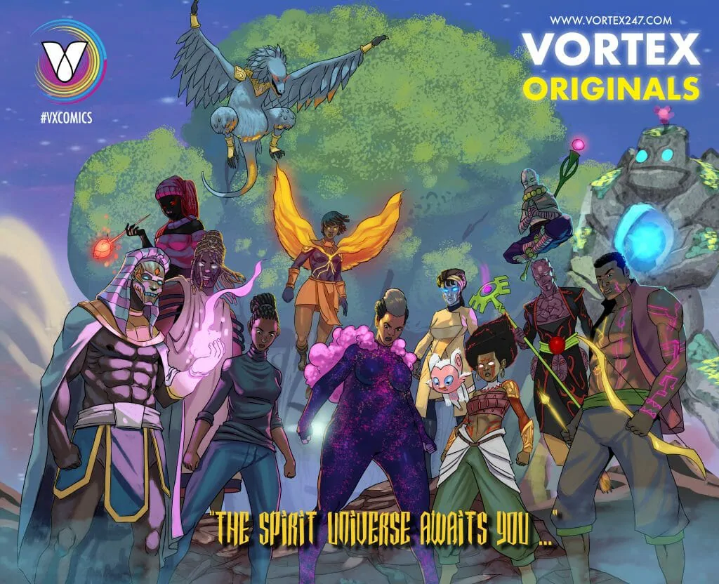 Vortex 247 - An Epic Cut Above For African Comics 4 VX GROUP 1