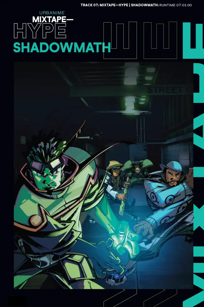 Urbanime - A New Black-Owned Comic Book Brand 4 Urbanime Mixtape 2