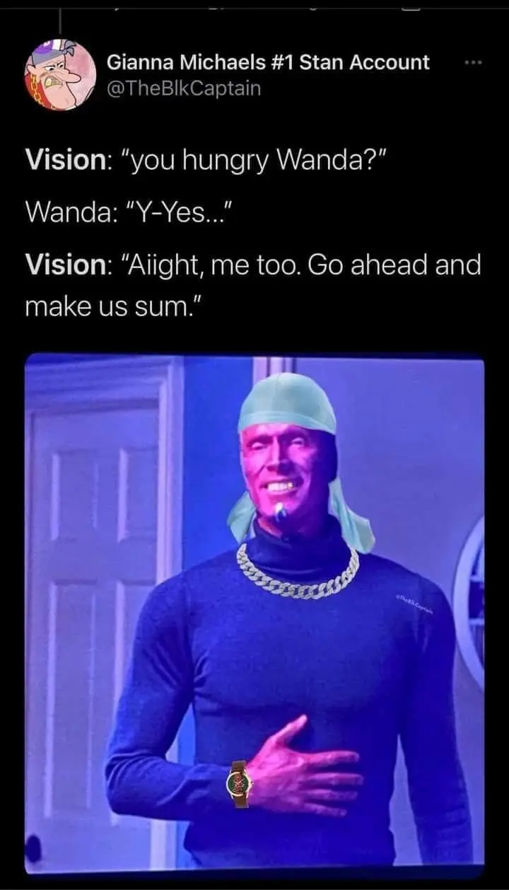 Vision Or ViShawn? – 39 Of The Best WandaVision Memes 28 WandaVision Memes 14