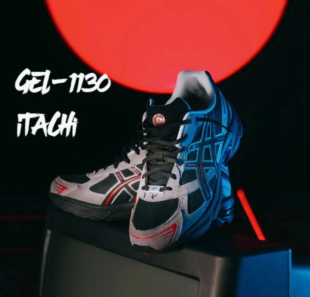 Naruto X ASICS Collection - Blerd Kicks 8 asiscs itachi 1