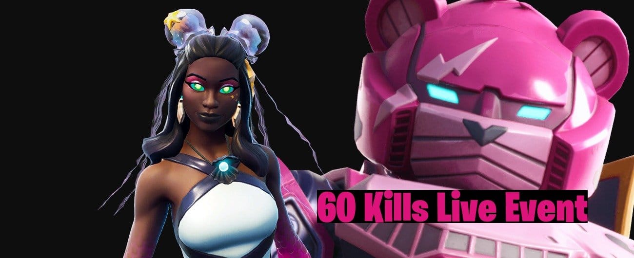 Fortnite Robot vs Monster Live Event - 60 Kill Game Fornite Mecha Monster Live Event