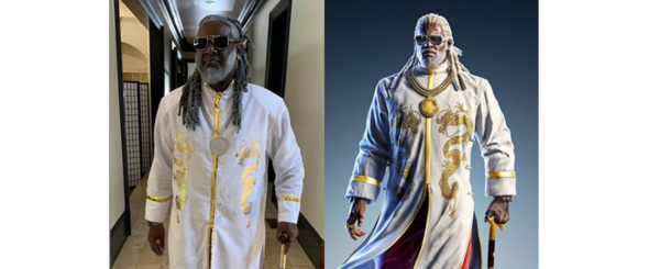 T-Pain Leroy Smith Tekken Cosplay Goes Viral 1 tpain tekken cosplay