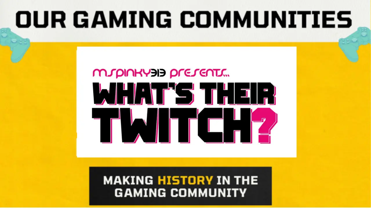 Our Gaming Communities BGGC 1 Whats Their Twitch Gaming Community
