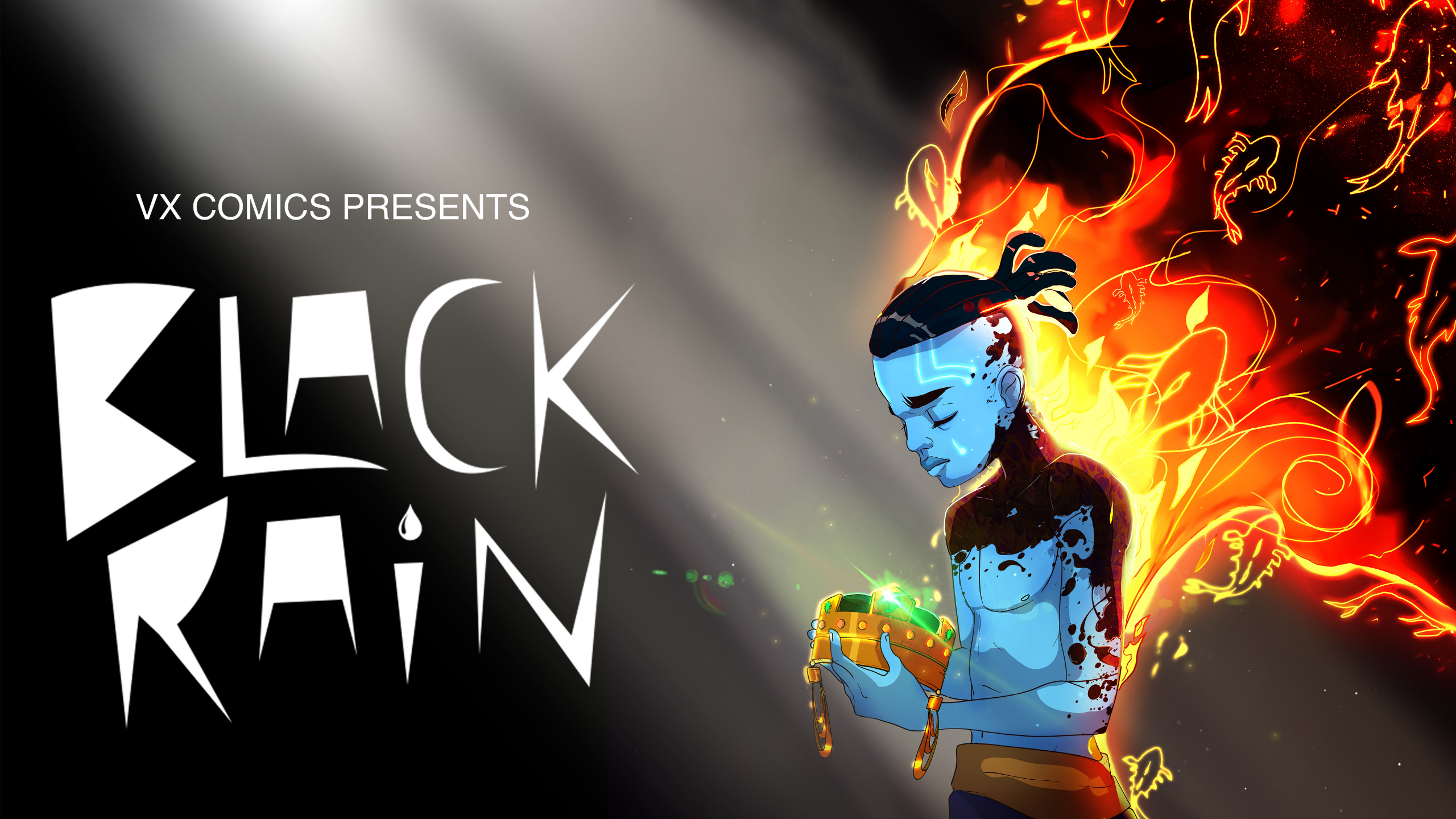 VX ANIMATION’S ‘BLACK RAIN’ KICKSTARTER BEGINS FEBRUARY 2022 1 VX ANIMATION BLACK RAIN KICKSTARTER