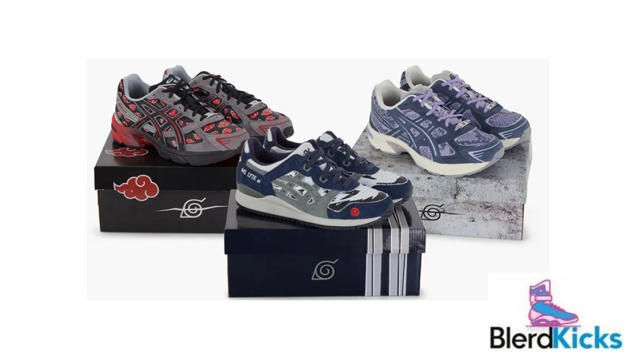 Naruto X ASICS Collection - Blerd Kicks 1 blerd kicks what are those