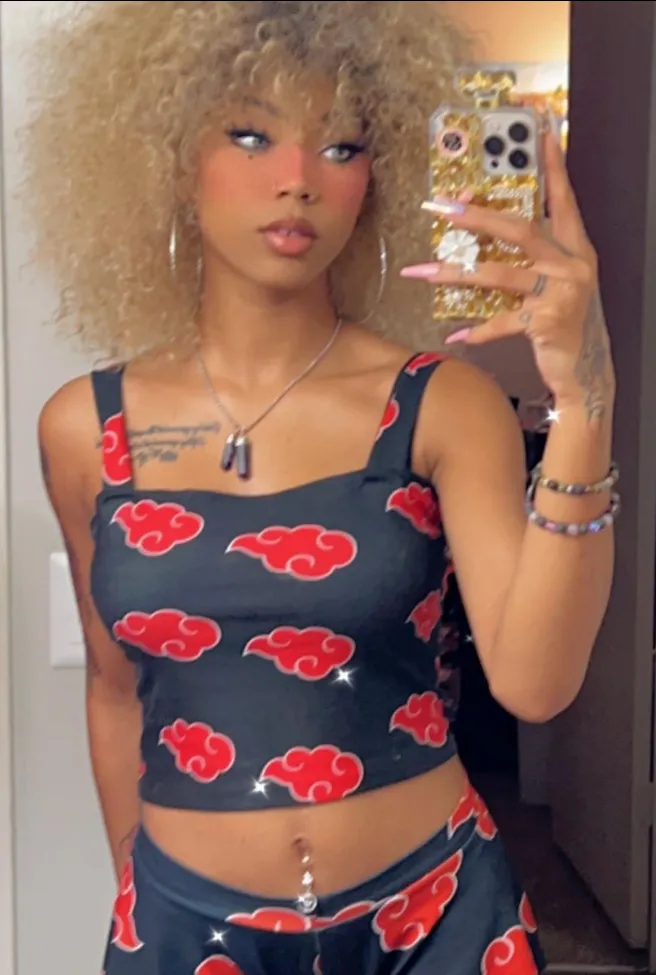 8 More of The Best Black-Owned Anime Streetwear Brands 8 Akatsuki Set by GOLDN