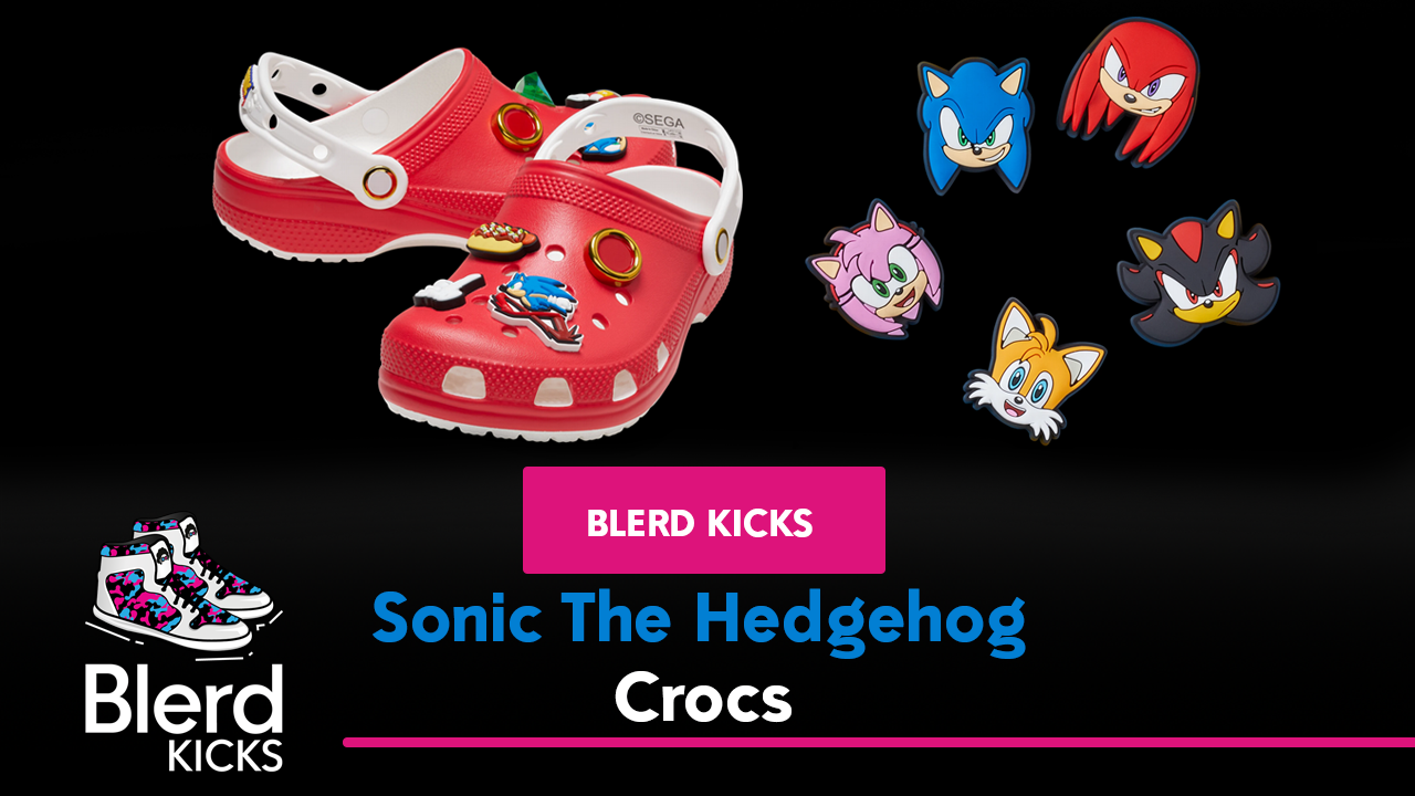Activate Sonic Speed Sport Mode With Sonic The Hedgehog Crocs: Blerd Kicks 1 Activate Sonic Speed Sport Mode With Sonic The Hedgehog Crocs Blerd Kicks