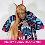 Blerd Camo Hoodie V2